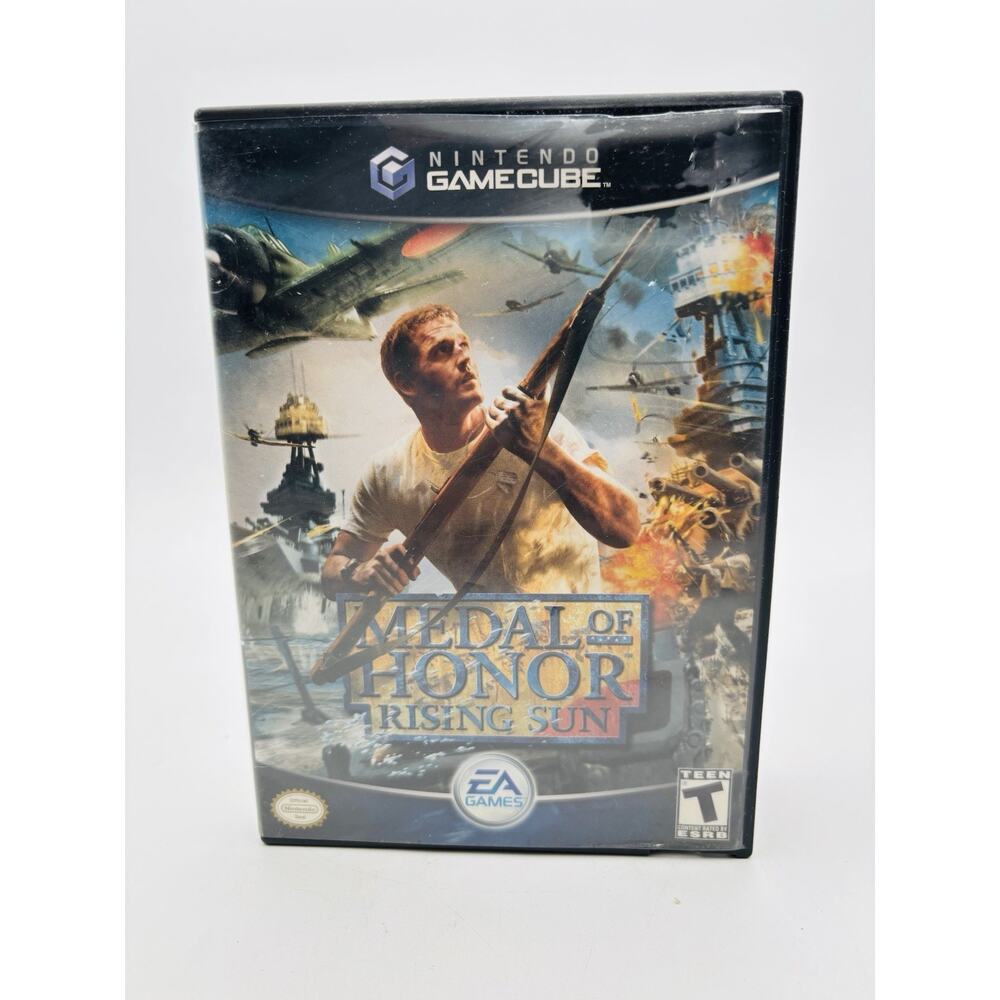 Nintendo GameCube - Medal Of Honor Rising Sun - No Manual - Tested Works. VG